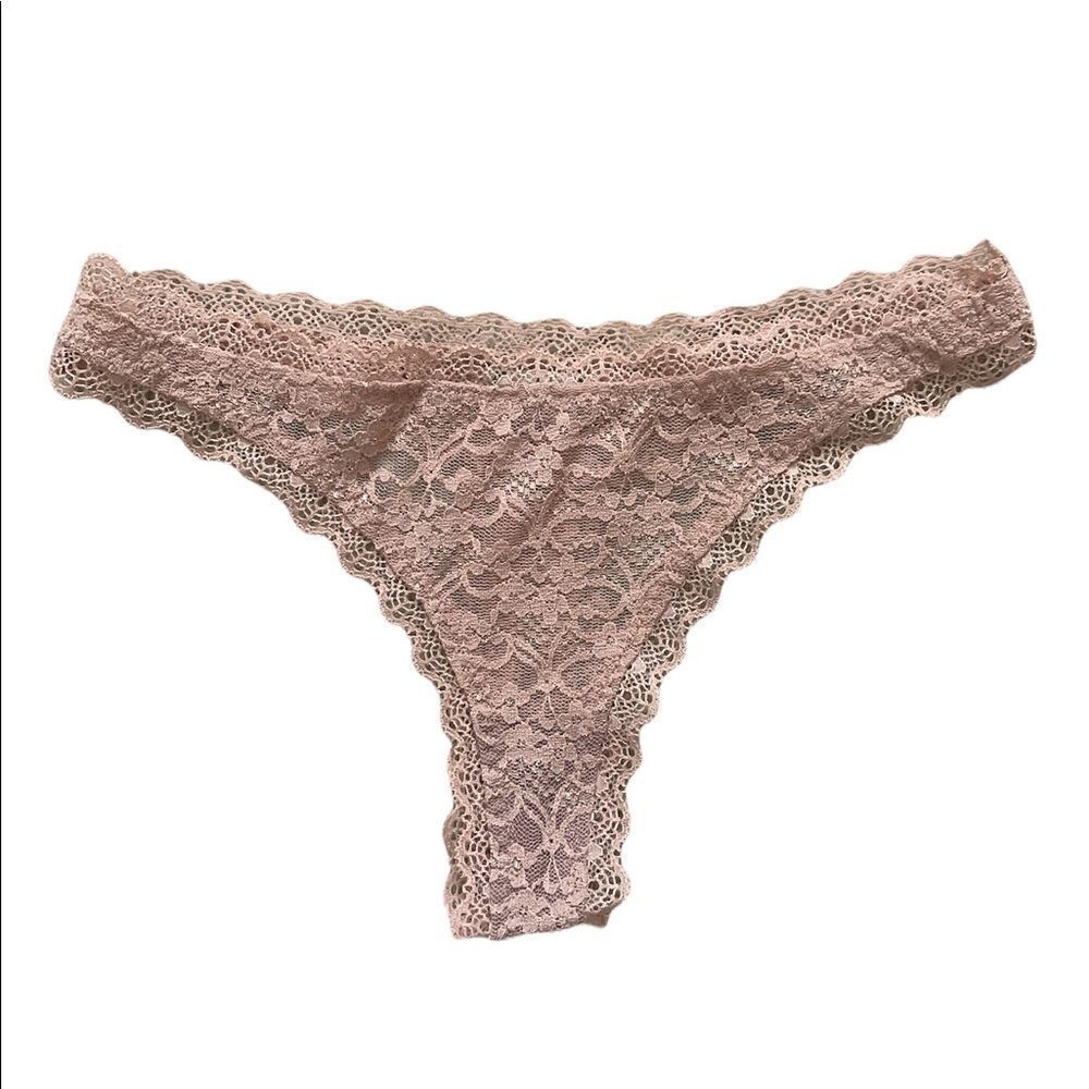 FREE PEOPLE Intimately FP Lace Thongs XS NWOT